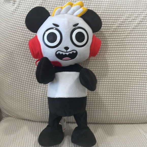 Ryan's World Combobunga Panda Feature Plush - Picture 3 of 5